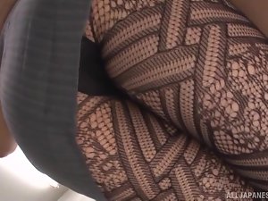 slutty Hatano giáo viên asian, quyến rũ sinh viên sừng