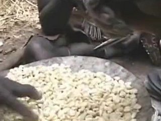 सींग का बना हुआ एशियाई किशोर अफ्रीका में!